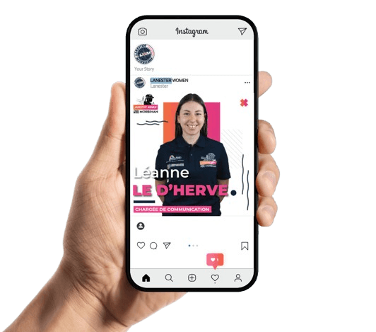 Templates réseaux sociaux Lanester Women