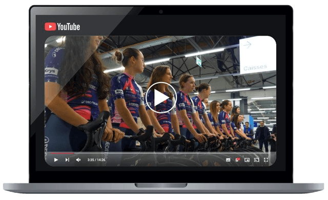 Capture d'écran d'une vidéo des Lanester Women