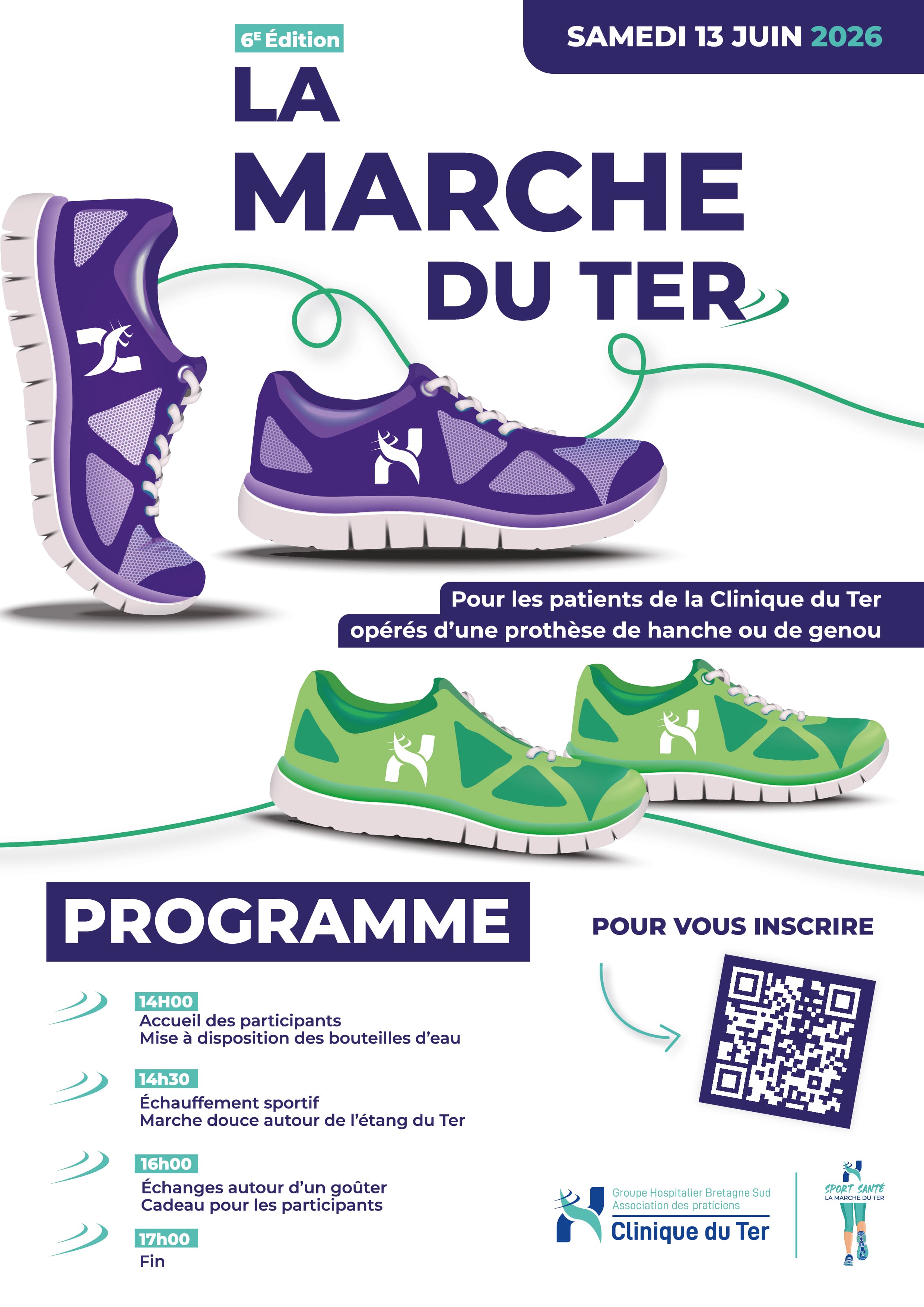 Affiche officielle de la Marche du Ter
